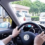 Bluetooth Car Kit W  Steering Wheel Bracket + Wireless Earpiece 
