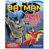 Batman Jumbo Coloring and Activity Book