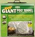 Outdoor Living : Haxnicks Outdoor Garden Pest Protection Easy Poly Tunnel - Giant Size