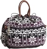 [カシュ カシュ] <strong>スノー</strong>柄ツィード巾着BAG IN BAG