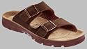 Alpro Slipper ''P 250'' aus Birko-Flor in mocca mit normalem Fussbett