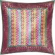 ShalinCraft Cushion Case Cover in Silk - Unique Gifts 16x16 inches (bcbr167)