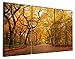 Gardenia Art - Romantic Old Gold Maple Canvas Prints Modern Wall Art Paintings Giclee Artwork for Room Decoration,16X24 inch, Unframed
