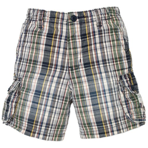 plaid cargo shorts