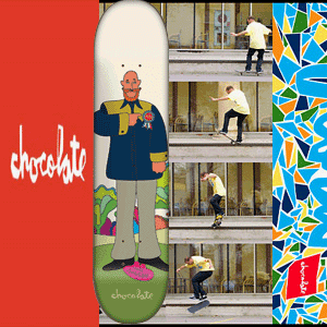 CHOCOLATE MARC JOHNSON PEPPERLAND DECK 7.8125X31.3 チョコレート マークジョンソン デッキ NO.77