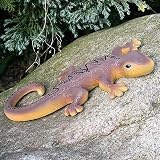 Eigenschaften LIVING-ART24  / GECKO AUS KERAMIK HANDBEMALT TERRACOTTA-OPTIK 28CM