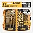 DEWALT DW1361 Titanium Pilot Point Drill Bit Set, 21-Piece