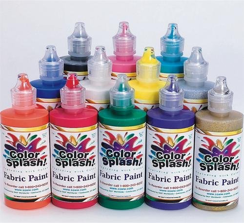 Color Splash! Fabric Paint 4 Oz. (Pack of 12)