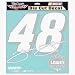 Search Our Specialty Mall : #48 JIMMIE JOHNSON 8X8 DIE CUT DECAL WHITE AND SILVER