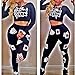 Cool Two-Piece Black Style Women Fashion Punk Unique Bodycon Slim Hot Tops Pants