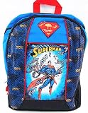  : Superman Blue and Black Kids Backpack Book Bag