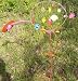Pink Flamingo Yard Ornament W/ Chimes
