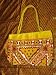 Womens Purse Lemon Banjara Mirrors Sari Handbag