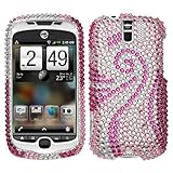 MyBat HTC myTouch 3G Slide Diamante Protector Cover - Phoenix Tail