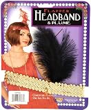Gold or Silver Sequin Flapper Headband - Gold