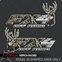 FX4 Truck Deer Hunting Camo Decals Archery F-150 F-250