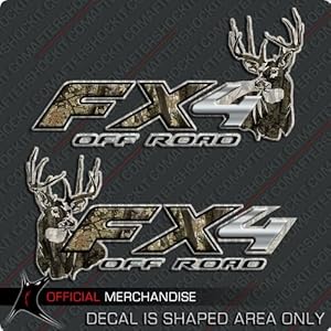 FX4 Truck Deer Hunting Camo Decals Archery F-150 F-250