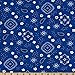 Richland Textiles Bandana Prints Royal Fabric by The Yard, Royal