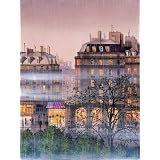 art Raindrops Print - from original Yamagata painting