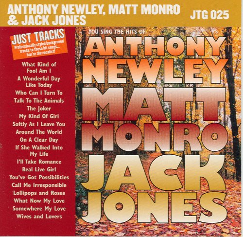 CD-Charts  Search : Sing The Hits Of Anthony Newley, Matt Monro & Jack Jones (Karaoke)
