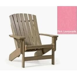 Casual Living Adirondack Style Fanback Chair - Pink Lemonade by