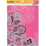 RoomMates CS44SS Pink Paisley Peel & Stick Laptop Wear