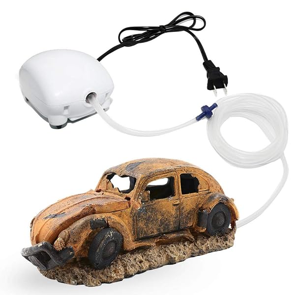 Boxtech Aquarium Air Pump Air Bubble Stone Fish Tank Oxygen