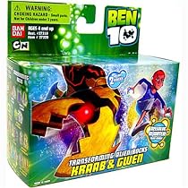 Ben 10 Transforming Alien Rocks - Kraab and Gwen