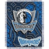 Dallas Mavericks NBA Triple Woven Jacquard Throw (Tattoo Series) (48x60")