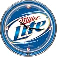 Miller Lite 14 Neon Wall Clock
