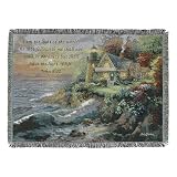 Guardian of the Sea with Bible Verse Throw