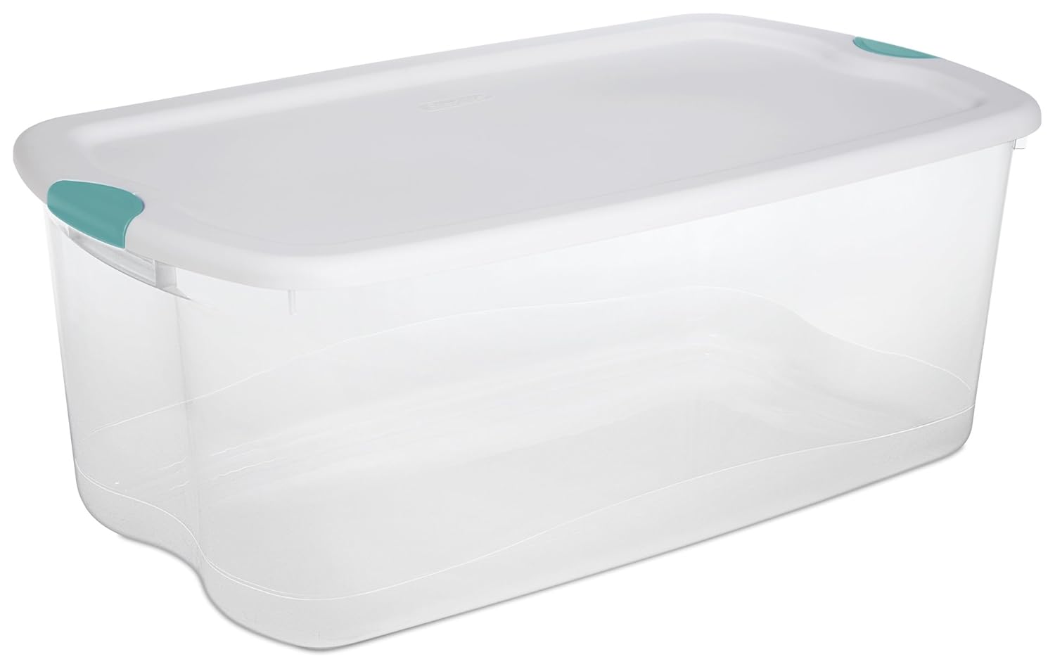 (4) New Sterilite 18898004 106 Quart Plastic Storage Container Latch