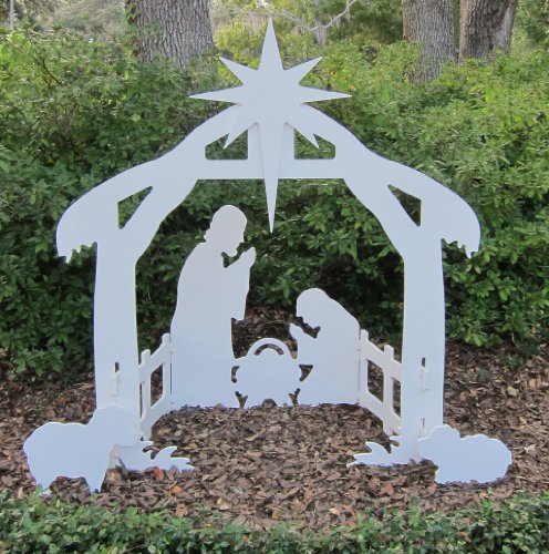 Christmas Outdoor Nativity Set - Yard Nativity Scene