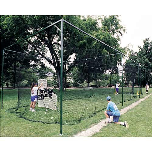 ATEC Long Life Batting Cage Netting (Fits Frames 70'L x 15'W x 12'H)