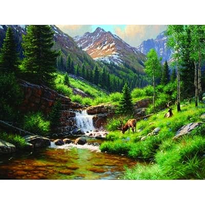 High Country Hideout 500pc Jigsaw Puzzle by Mark Keathley