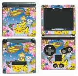 Pokemon Pikachu Pichu game SKIN 13 Nintendo GBA SP