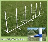 Weave Pole Wire Training Guides (for 6-pole set)