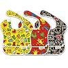 Bumkins Keith Haring Waterproof Superbib - 3 Pack