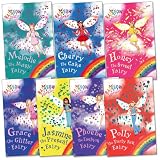 Rainbow Magic Party Fairies Pack, 7 books, RRP £27.93 (Cherry the Cake Fairy, Grace the Glitter Fairy, Honey the Sweet Fairy, Jasmine the Present Fairy, Melodie the Music Fairy, Phoebe the Fashion Fairy, Polly the Party Fairy). (Rainbow Magic)