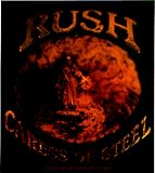 Rush - Caress of Steel Logo - Sticker / Decal