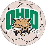 Fanmats Ohio University Bobcats Soccer Ball-Shaped Mats