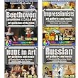 6DVDs + 9CDs Art and Music Complete MosaicDVD Collection