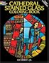 Cathedral Stained Glass Coloring Book (Dover Stained Glass Coloring Book)