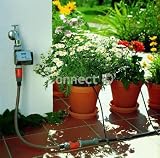 Gardena Starter Set With Water Computer C 14e gardena Accessory Universal Starter Set For Watering Either 5m Balcony Boxes 10 Terrace Plants 10 Shrubsbushes Or 20 Vegetable Plants Complete With Water Computer For Fully Automatic Regulation