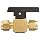 Parker 4A-PR4-VT-B Brass Plug Valve, 1/4" A-Lok Compression Fitting