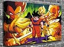 Dragon Ball Z Animated Comic Canvas Art Canvas Print Picture print Size: (24" x 16")