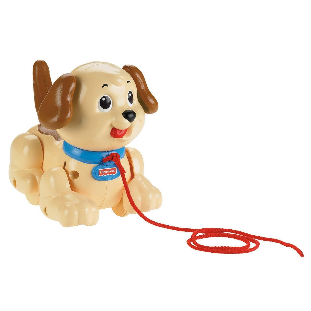 NEW FISHER PRICE BRILLIANT BASICS KIDS LIL' SNOOPY PULL ALONG PUPPY DOG