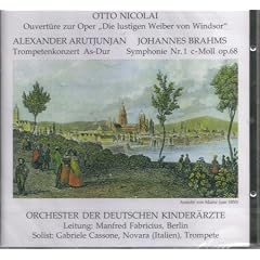 Orchester der deutschen Kinder�rzte - Otto Nicolai - Ouvert�re zur Oper 'die lustigen Weiber von Windsor' u.a.m.