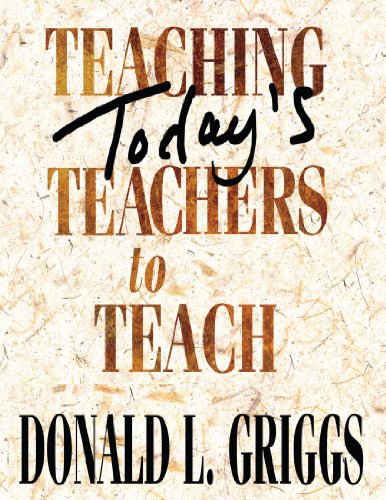 Teaching Today's Teachers to Teach cover