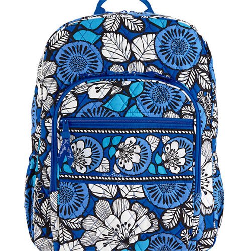Vera Bradley Campus Backpack (Blue Bayou)